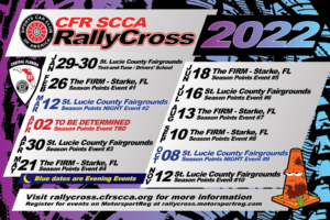 CFR SCCA RallyCross Schedule